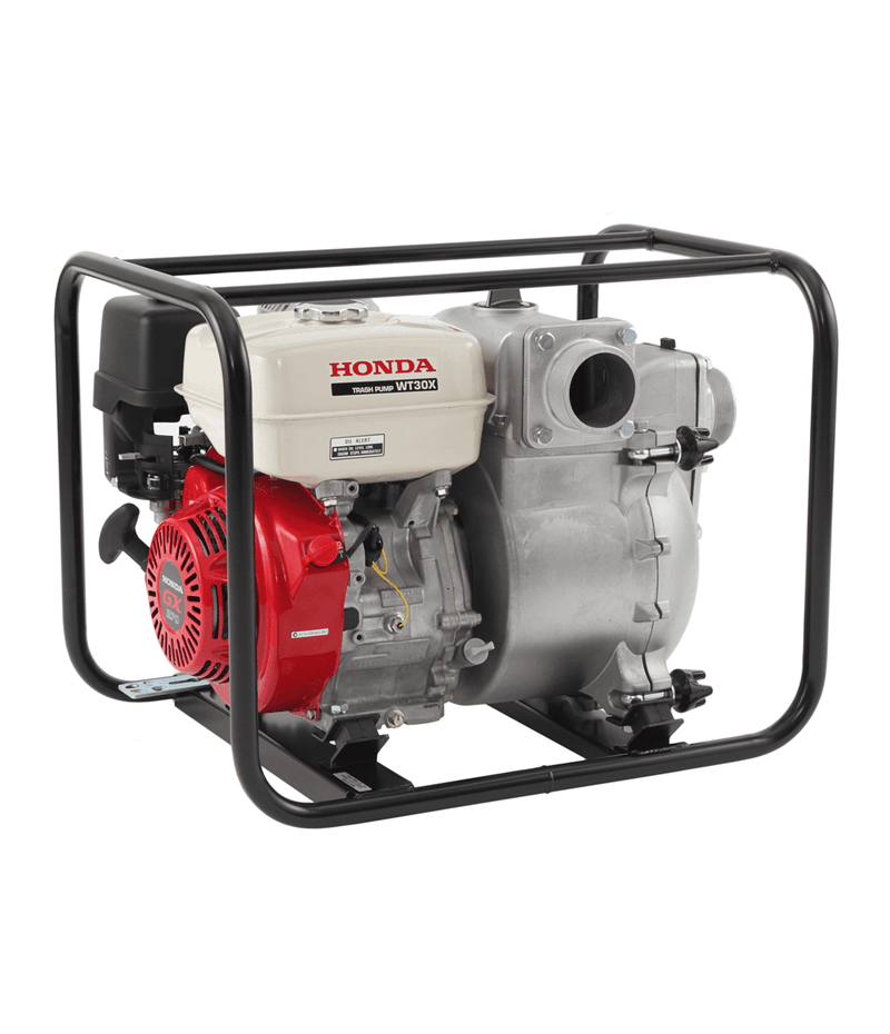 Trash Pump 4" available for hire from Open Hire